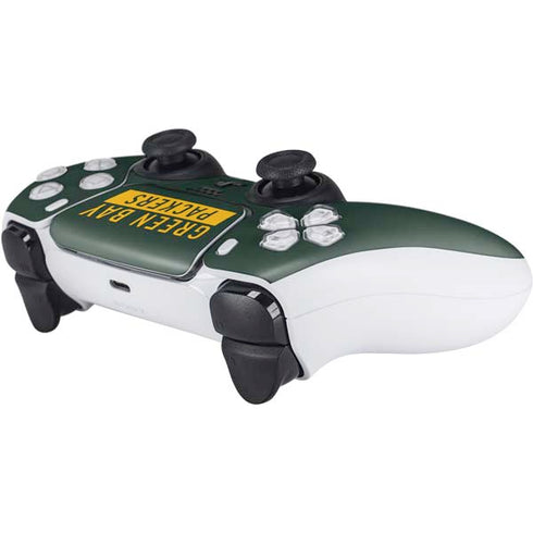 NFL Green Bay Packers Green Performance Series PS5 Controller Skin
