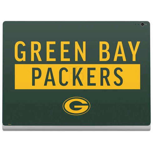 NFL Green Bay Packers Green Performance Series Surface Book 2 15in Skin