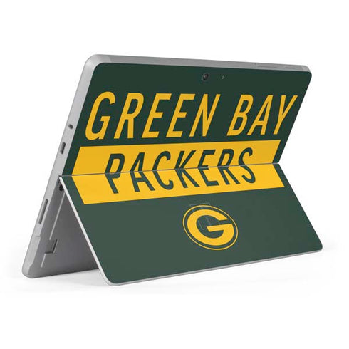 NFL Green Bay Packers Green Performance Series Surface Go Skin