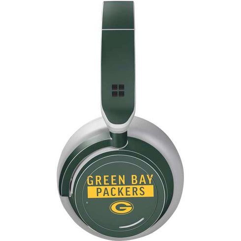 NFL Green Bay Packers Green Performance Series Surface Headphones Skin