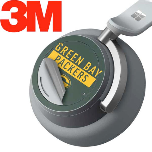 NFL Green Bay Packers Green Performance Series Surface Headphones Skin