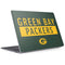 NFL Green Bay Packers Green Performance Series Surface Laptop 3 13.5in Skin
