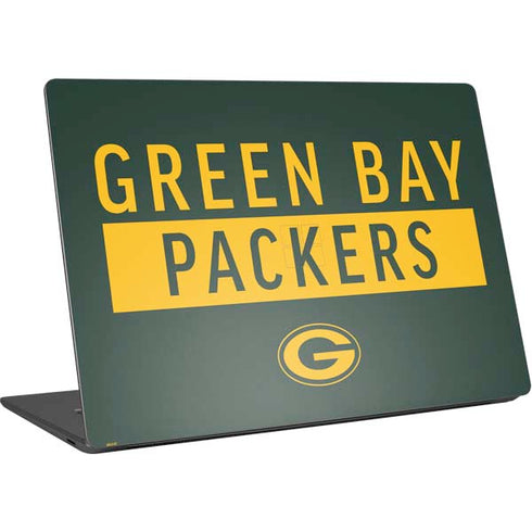 NFL Green Bay Packers Green Performance Series Surface Laptop 4 15in Skin