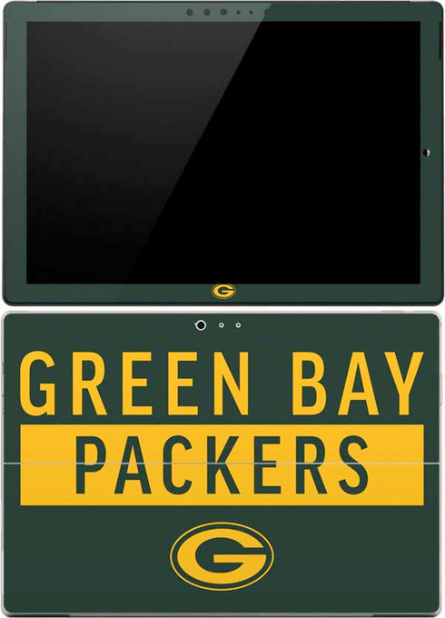 NFL Green Bay Packers Green Performance Series Surface Pro (2017) Skin