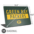 NFL Green Bay Packers Green Performance Series Universal Laptop 18in (14.6 x 10.6in) Skin
