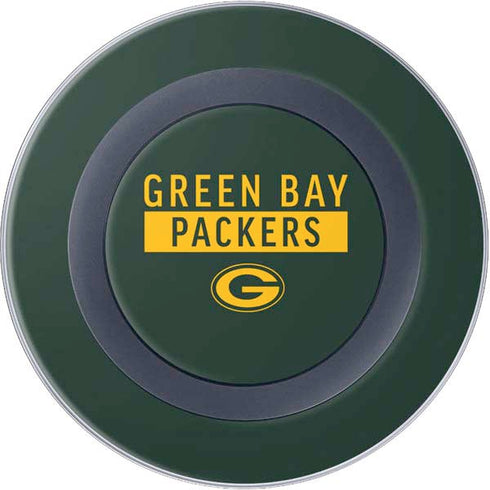 NFL Green Bay Packers Green Performance Series Wireless Charger Skin