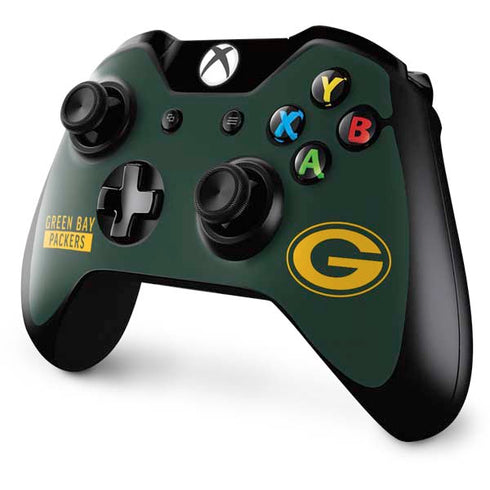 NFL Green Bay Packers Green Performance Series Xbox One Controller Skin