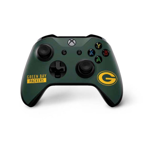 NFL Green Bay Packers Green Performance Series Xbox One X Bundle Skin