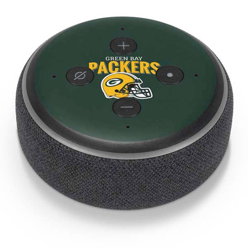 NFL Green Bay Packers Helmet Amazon Echo Dot Skin