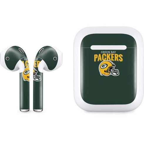 NFL Green Bay Packers Helmet Apple AirPods Skin