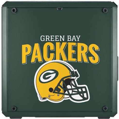 NFL Green Bay Packers Helmet Cooler Master MasterBox Q300L Mini Tower Skin