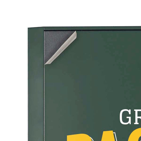 NFL Green Bay Packers Helmet Corsair 4000D Tempered Glass Mid-Tower ATX Case Skin