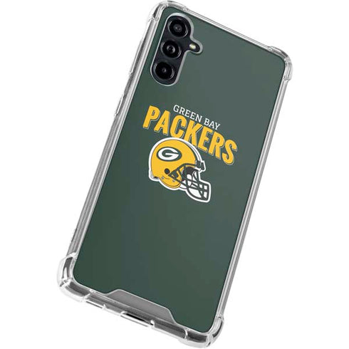 NFL Green Bay Packers Helmet Galaxy A54 5G Clear Case