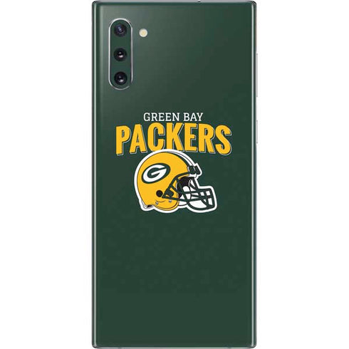 NFL Green Bay Packers Helmet Galaxy Note 10 Skin