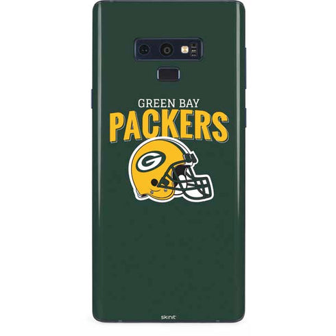 NFL Green Bay Packers Helmet Galaxy Note 9 Skin