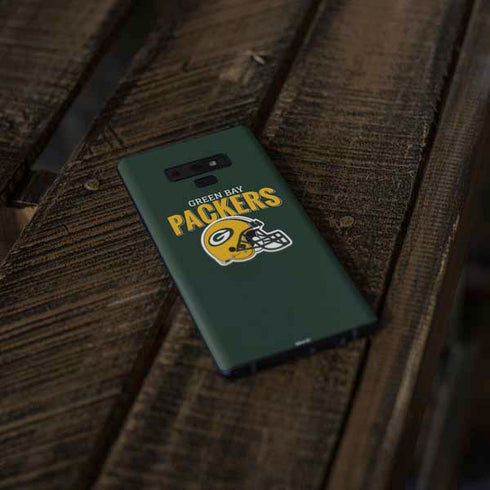 NFL Green Bay Packers Helmet Galaxy Note 9 Skin