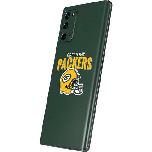 NFL Green Bay Packers Helmet Galaxy Note20 5G Skin