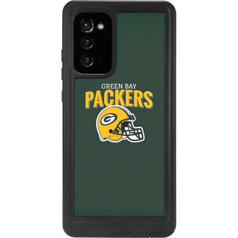 NFL Green Bay Packers Helmet Galaxy Note20 5G Waterproof Case