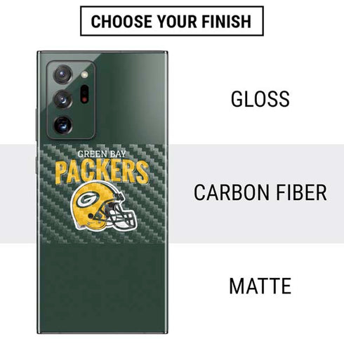 NFL Green Bay Packers Helmet Galaxy Note20 Ultra 5G Skin