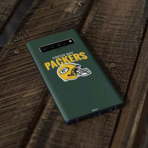 NFL Green Bay Packers Helmet Galaxy S10 Plus Skin