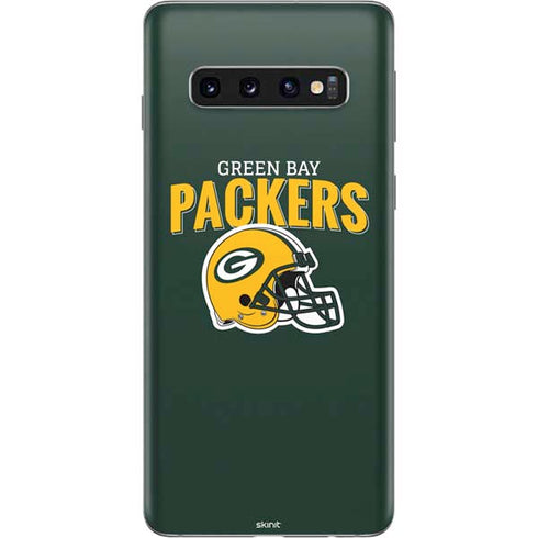 NFL Green Bay Packers Helmet Galaxy S10 Skin