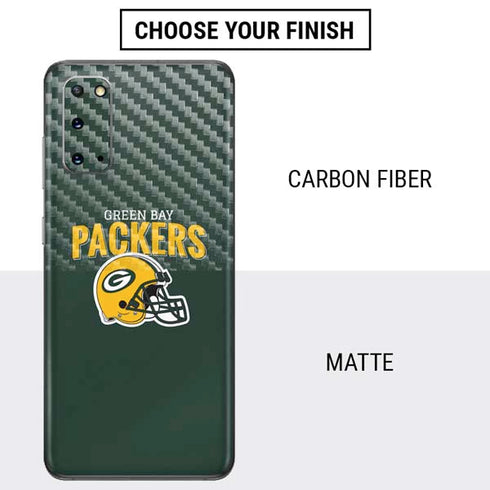 NFL Green Bay Packers Helmet Galaxy S20 Skin