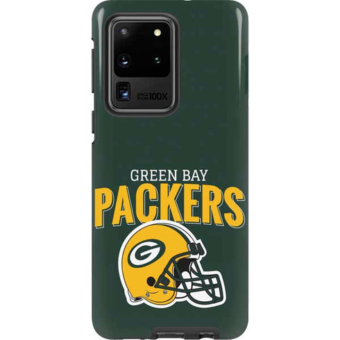 NFL Green Bay Packers Helmet Galaxy S20 Ultra 5G Pro Case
