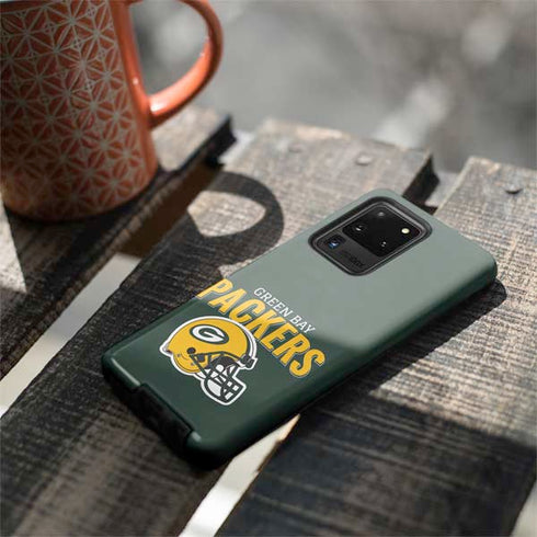 NFL Green Bay Packers Helmet Galaxy S20 Ultra 5G Pro Case