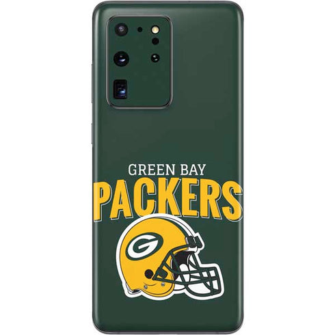 NFL Green Bay Packers Helmet Galaxy S20 Ultra 5G Skin