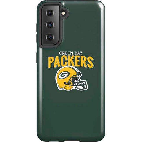 NFL Green Bay Packers Helmet Galaxy S21 5G Pro Case