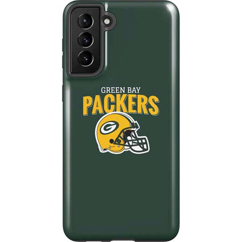 NFL Green Bay Packers Helmet Galaxy S21 FE Pro Case