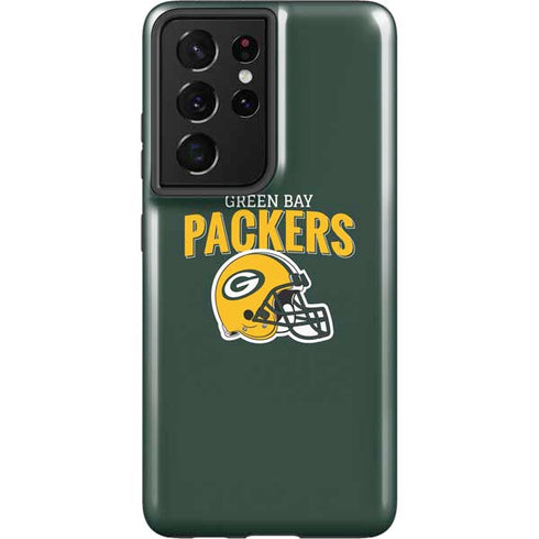 NFL Green Bay Packers Helmet Galaxy S21 Ultra 5G Pro Case