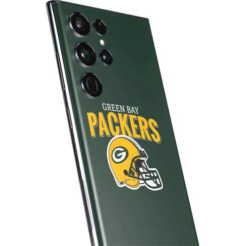 NFL Green Bay Packers Helmet Galaxy S22 Ultra Skin
