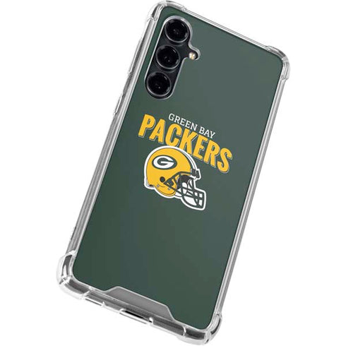 NFL Green Bay Packers Helmet Galaxy S23 FE Clear Case