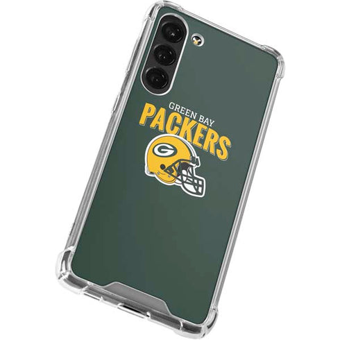 NFL Green Bay Packers Helmet Galaxy S23 Plus Clear Case