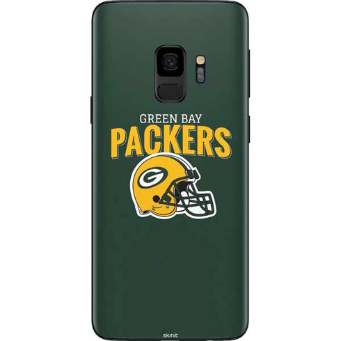 NFL Green Bay Packers Helmet Galaxy S9 Skin