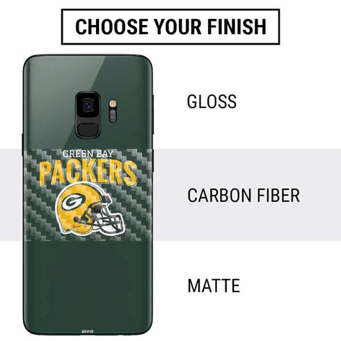 NFL Green Bay Packers Helmet Galaxy S9 Skin
