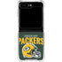 NFL Green Bay Packers Helmet Galaxy Z Flip5 5G Clear Case