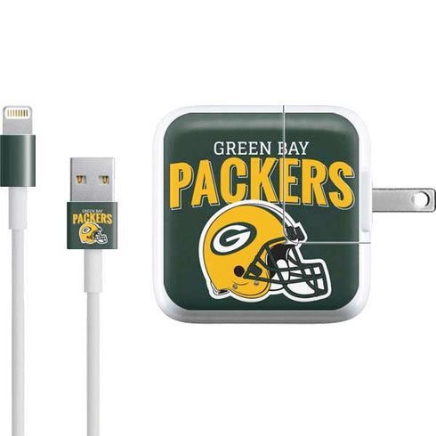 NFL Green Bay Packers Helmet iPad Charger (10W USB) Skin