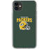 NFL Green Bay Packers Helmet iPhone 11 Clear Case