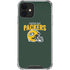 NFL Green Bay Packers Helmet iPhone 12 Clear Case