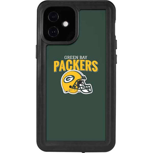 NFL Green Bay Packers Helmet iPhone 12 Mini Waterproof Case