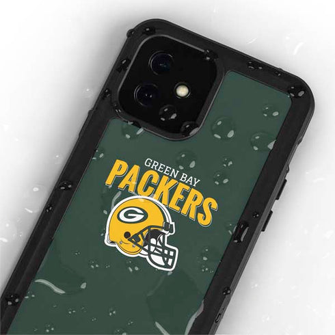 NFL Green Bay Packers Helmet iPhone 12 Mini Waterproof Case