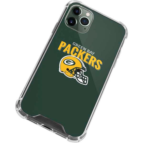 NFL Green Bay Packers Helmet iPhone 12 Pro Clear Case