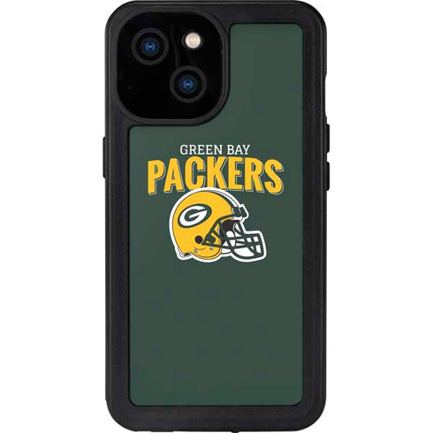NFL Green Bay Packers Helmet iPhone 13 Mini Waterproof Case