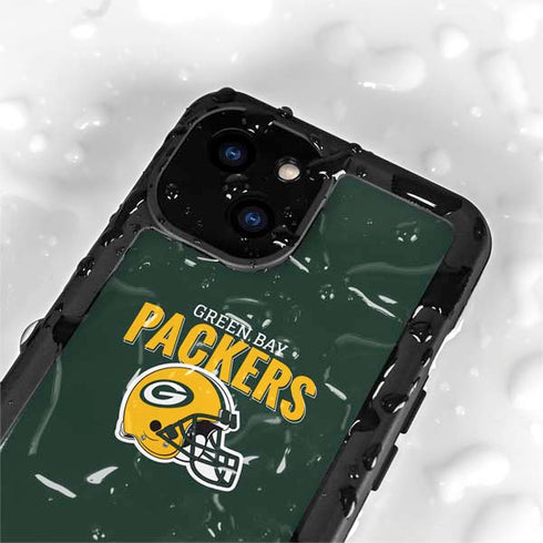 NFL Green Bay Packers Helmet iPhone 13 Mini Waterproof Case
