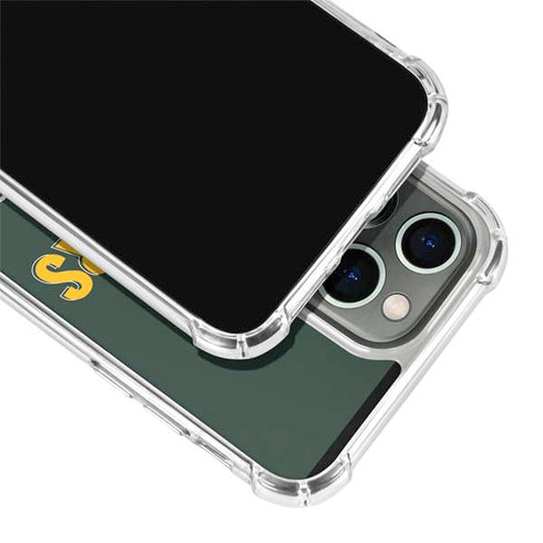 NFL Green Bay Packers Helmet iPhone 15 Pro Clear Case