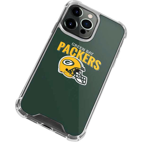 NFL Green Bay Packers Helmet iPhone 15 Pro Clear Case