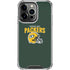 NFL Green Bay Packers Helmet iPhone 14 Pro Clear Case
