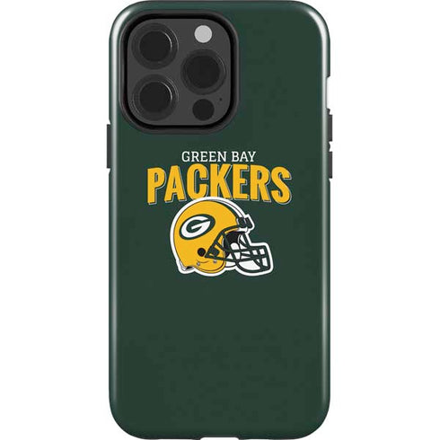 NFL Green Bay Packers Helmet iPhone 15 Pro Impact Case